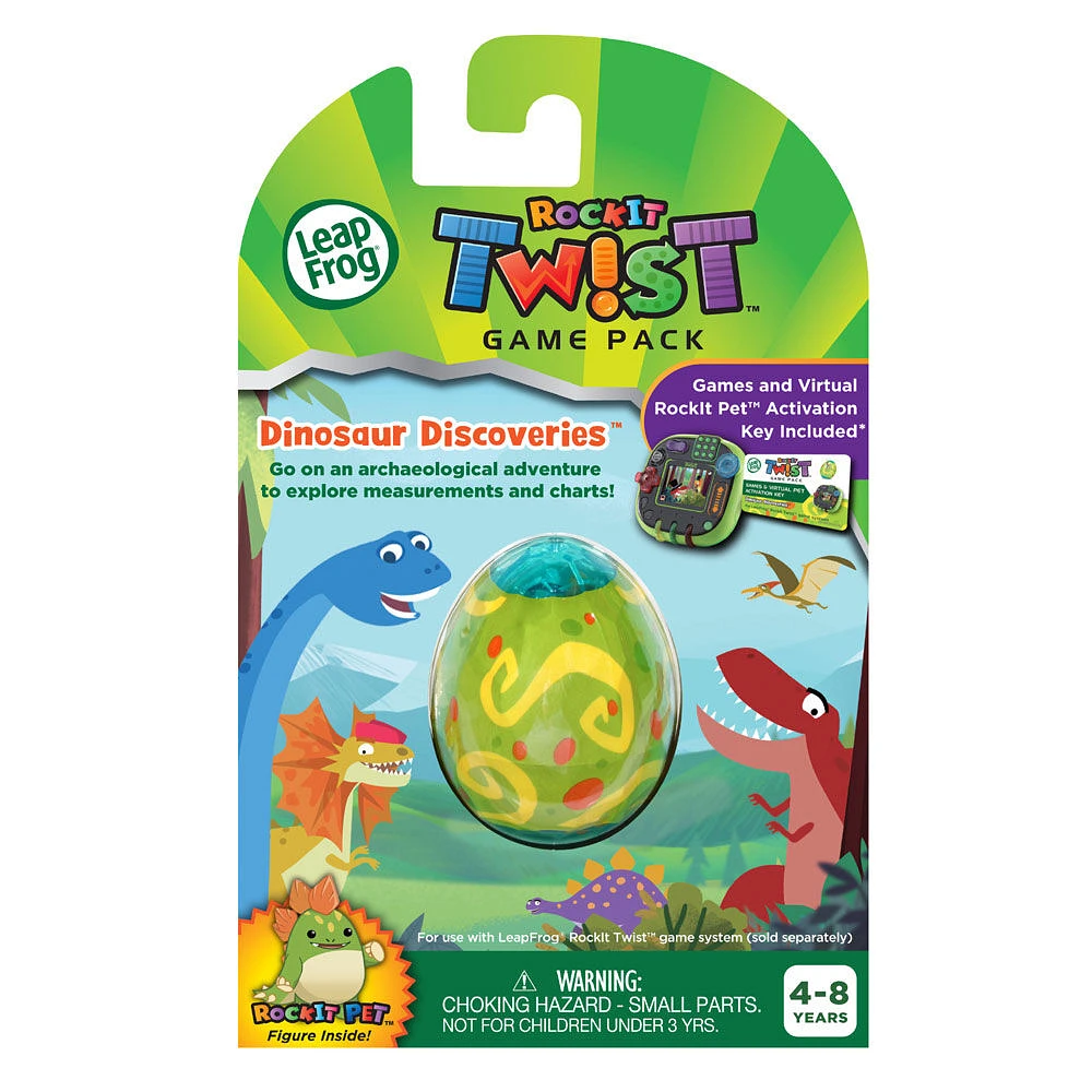 LeapFrog RockIt Twist Game Pack Dinosaur Discoveries