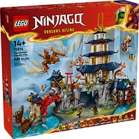 LEGO NINJAGO Tournament Temple City Building Toy - Cool Gift for Teen Boys & Girls 14+ - 71814