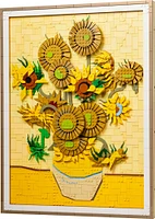LEGO Art Vincent van Gogh - Sunflowers Building Set for Adults - Creative Activity for Art Lovers - 31215