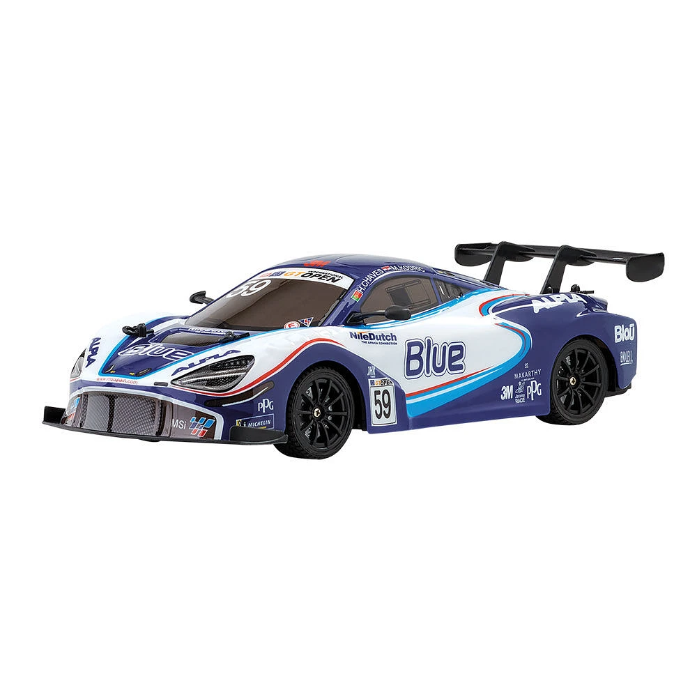 Voiture téléguidée Xceler8 McLaren 720s GT3 à l'échelle 1 :12 - Notre exclusivité