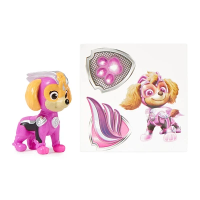 PAW Patrol: The Mighty Movie, Pup Squad Figures, Mighty Pups Skye, Collectible PAW Patrol Figures