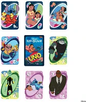 UNO Disney's Lilo and Stitch, jeu de cartes pour enfants, famille