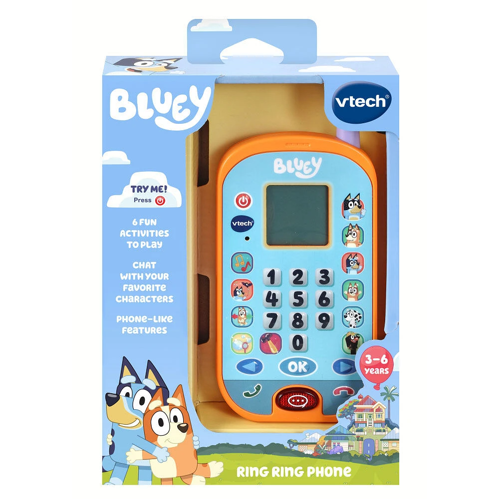 VTech Bluey Ring Ring Phone - Édition anglaise