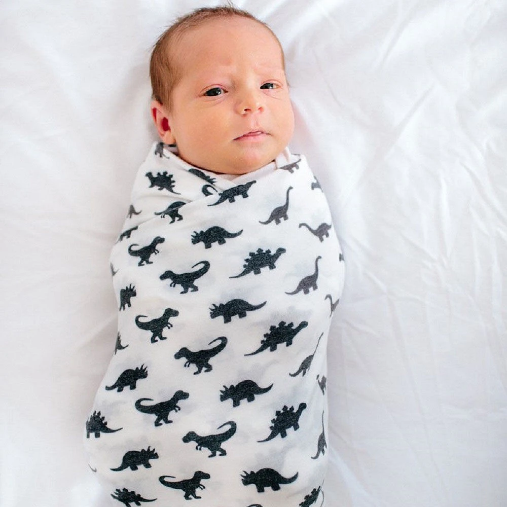 Copper Pearl Knit Swaddle Blanket Wild One Size