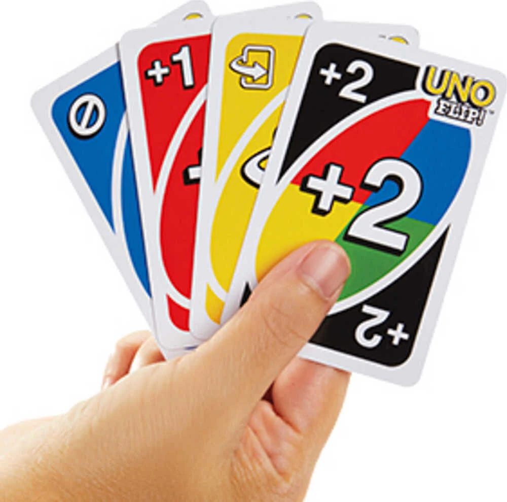 Jeu de cartes UNO Flip - Édition anglaise