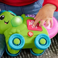 Fisher-Price Link Squad Crawl 'n Colors Chameleon Baby Learning Toy with Music & Lights - English Edition