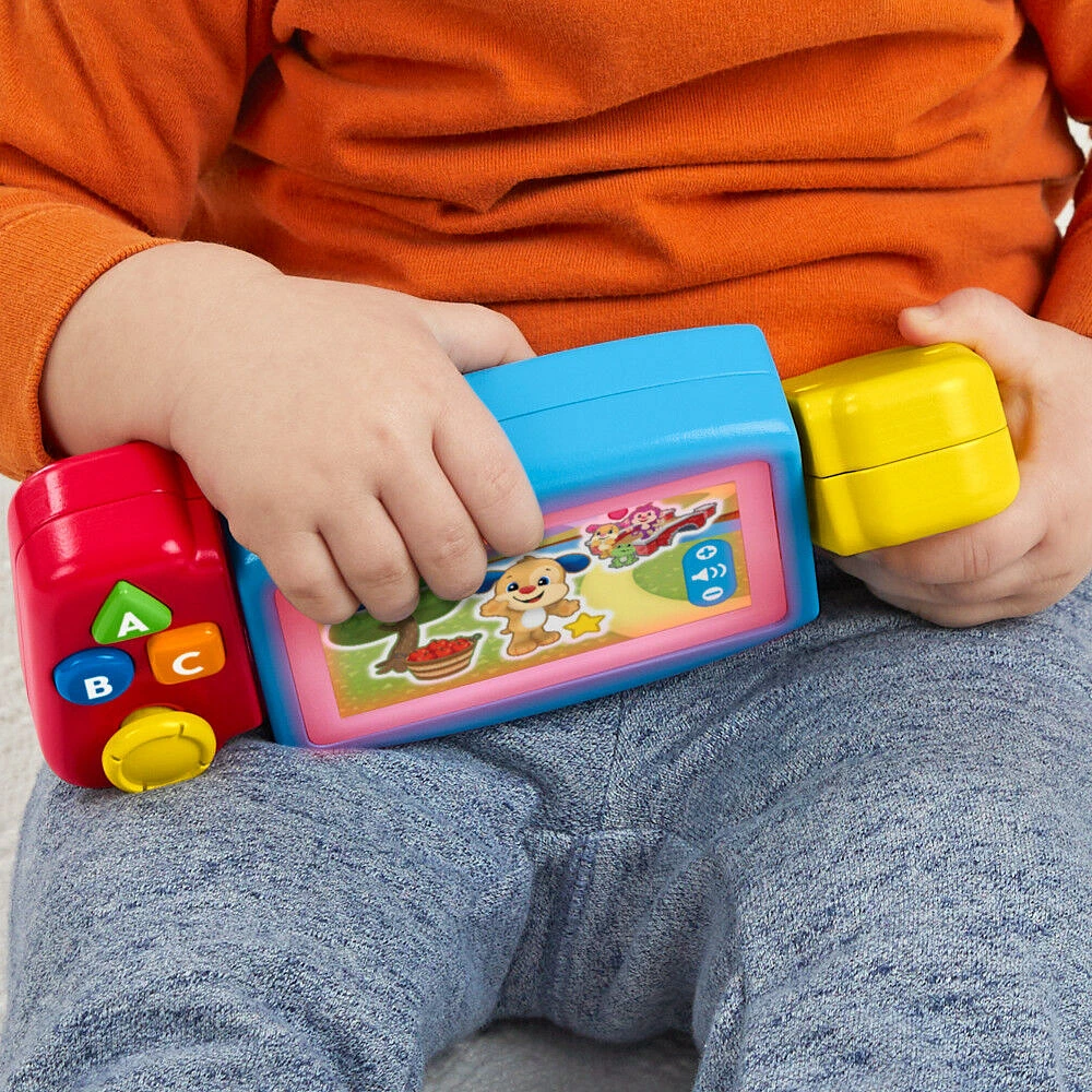 Fisher-Price Rires et Éveil Ma Tourni-Console d'Apprentissages multilingue