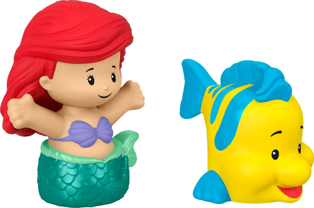 Little People Princesses Disney Coffret figurines Ariel et Polochon