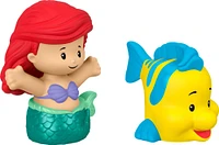 Disney Princess Ariel & Flounder Little People Figure Set