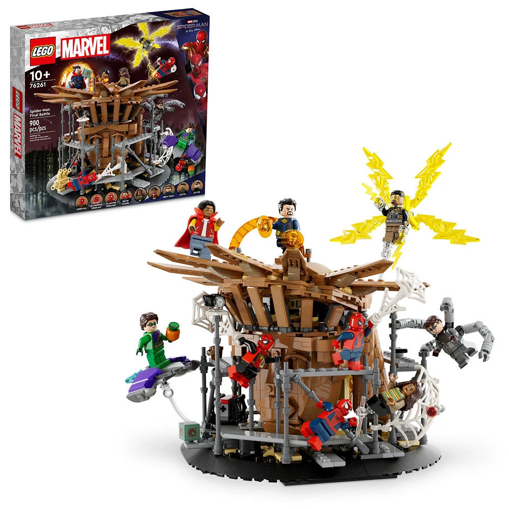 LEGO DUPLO Marvel La bataille finale de Spider-Man 76261 Ensemble de jeu de construction (900 pièces)