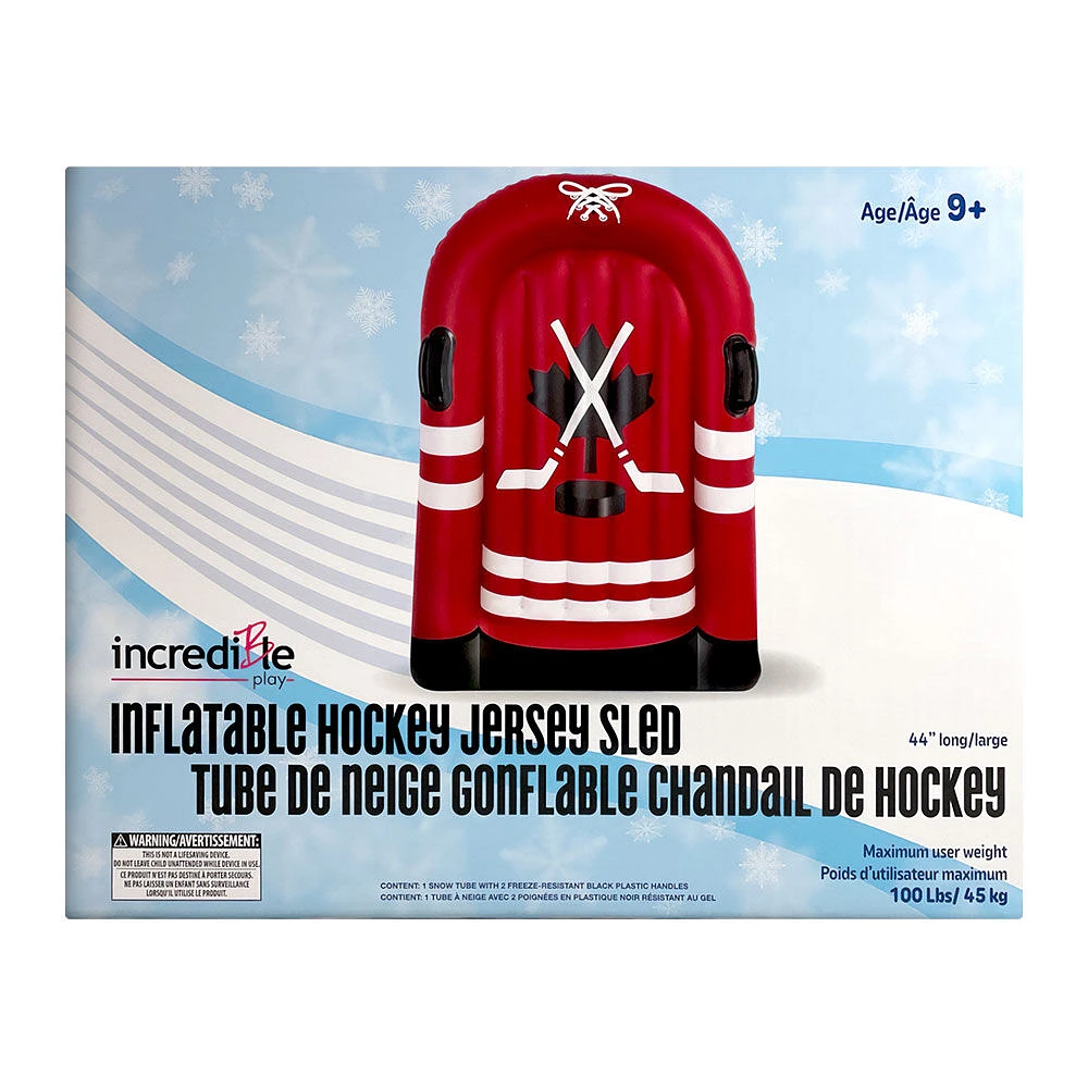 Incredible Novelties - Inflatable Hockey Jersey Snow Sled