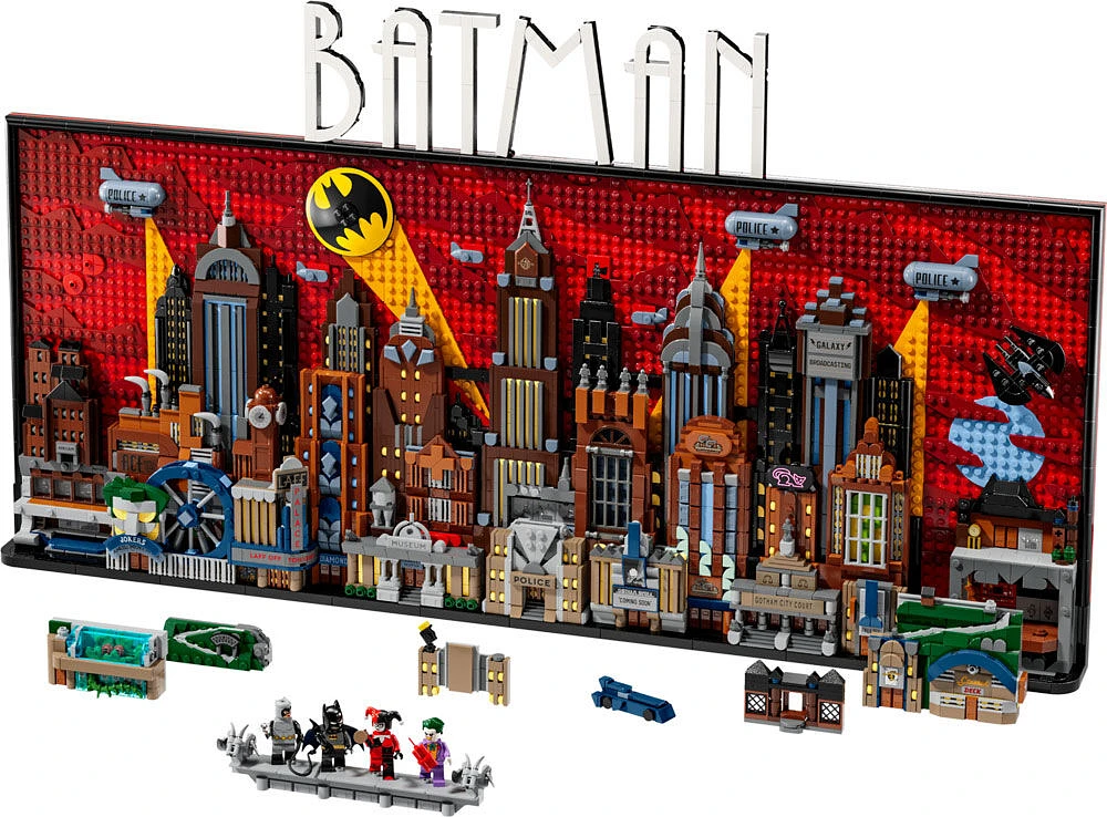 LEGO DC Batman: The Animated Series Gotham City Build and Display Set 76271