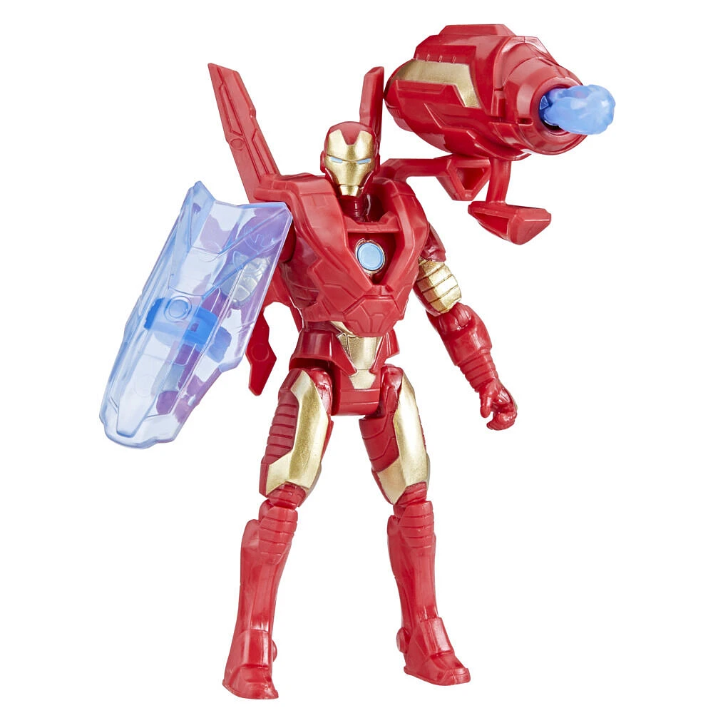 Marvel Avengers Epic Hero Series Battle Gear Iron Man Action Figure