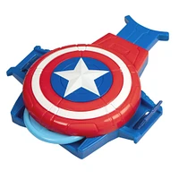 Hasbro Marvel, bouclier lance-disque de Captain America, jouet de cosplay, pour enfants à partir de 5 ans