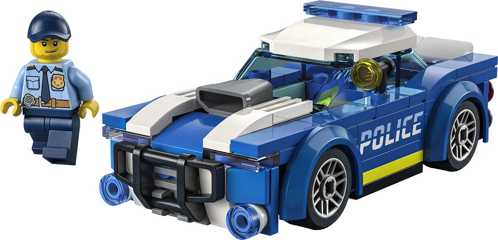 LEGO City La voiture de police 60312 Ensemble de construction (94 pièces)