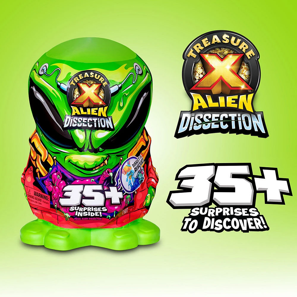 Treasure X Dissection Aliens Méga Alien Dissection