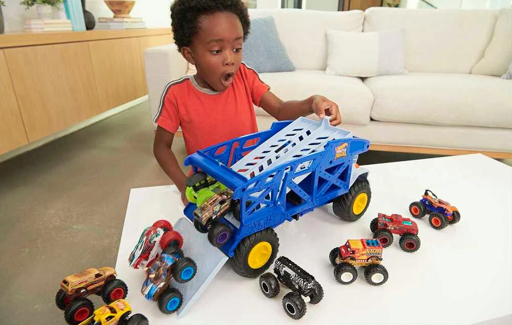 Hot Wheels Monster Trucks Rhino Rig Vehicle