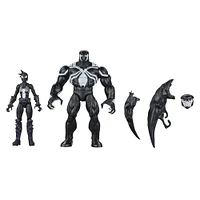 Hasbro Marvel Legends Series Venom Space Knight and Marvel's Mania, 2-Pack of Comics 6 Inch Marvel Legends Action Figures - R Exclusive