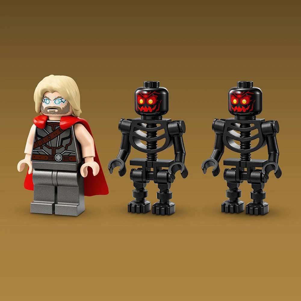 LEGO Marvel Thor vs. Surtur Construction Figure, Buildable Marvel Action Figure with Thor Minifigure, 76289