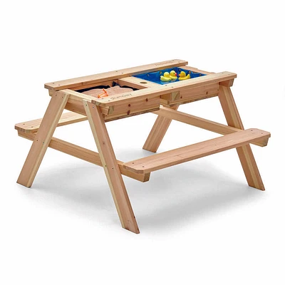Plum Surfside Sand & Water Picnic Table