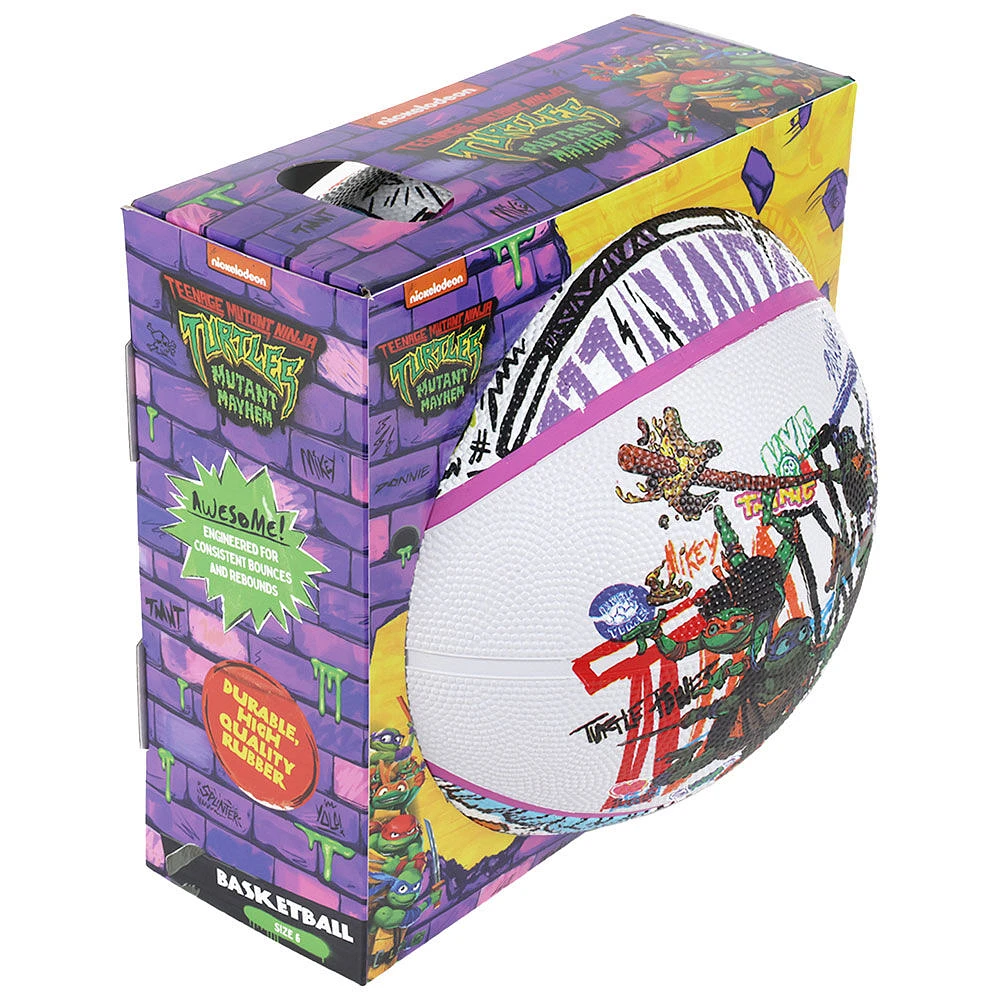 TMNT Graffiti Turtles Basketball Size 6