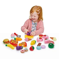 Busy Me Slice & Play Party Time Food PlaySet - R Exclusive