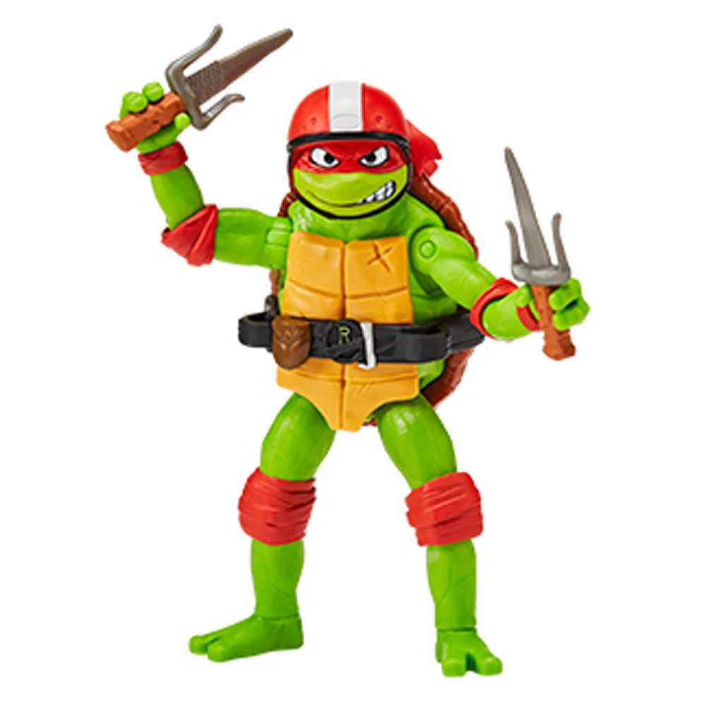 Les Tortues Ninja Mutantes : Mutant Mayhem Battle Cycle avec la figurine exclusive de Raphael