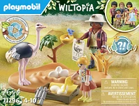 Playmobil - Wiltopia - Explorateurs et nid d'autruche