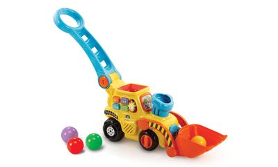 Pop-a-Balls Push & Pop Bulldozer - French Edition