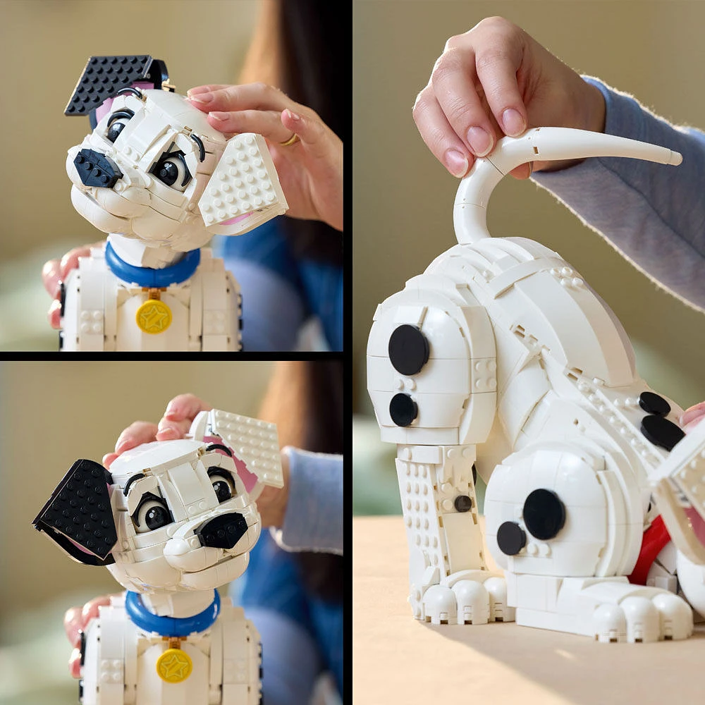 LEGO Disney 101 Dalmatians Puppy Building Set for Adults - Collectible DIY Kit for Fans 18+ - 43269