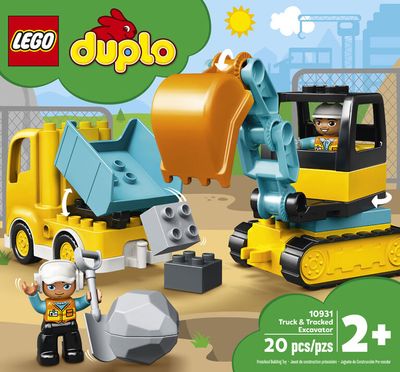 LEGO DUPLO Town Truck & Tracked Excavator 10931