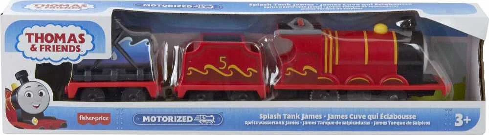 Thomas & Friends Splash Tank James Motorized Toy Train with Cargo