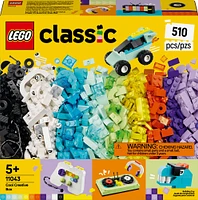 LEGO Classic Cool Creative Box Building Toy Set - Building Blocks Toy - Learning and Educational Toy - 11043