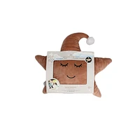 Around The Crib Kokoons Star Plush Light and Melodie Rose Smoke/Coffee
