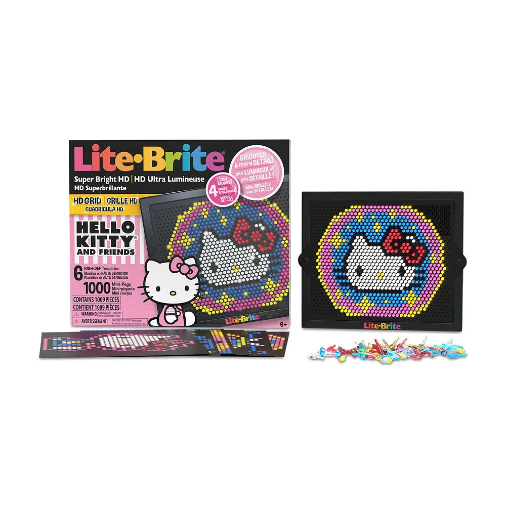 Lite Brite Super Bright HD Hello Kitty