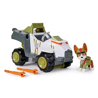 PAW Patrol Jungle Pups, Tracker's Monkey Vehicle, Camion avec figurine à collectionner