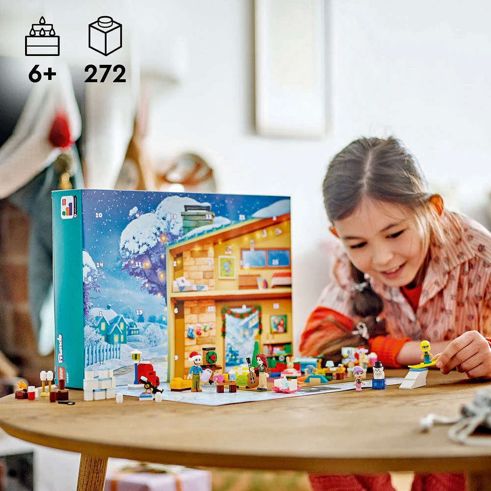 Jouet de Noël LEGO Friends Le calendrier de l'Avent 2024 42637