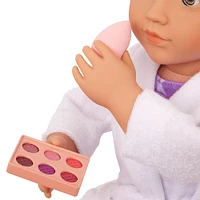 Our Generation Fabulous Fun Vanity Set Pink Vanity Table & Accessories for 18-inch Dolls