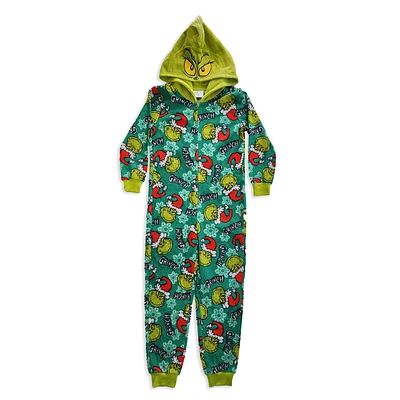 Toddler Grinch Onesie - Green