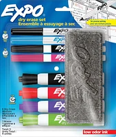 Expo Assorted Point Size W/Eraser - English Edition