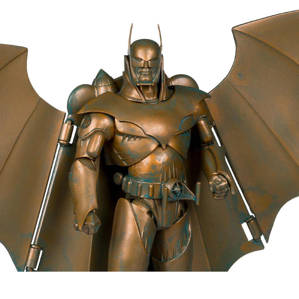 Figurine 7" DC Multiverse Armored Batman (Kingdom Come) Patina Edition Gold Label