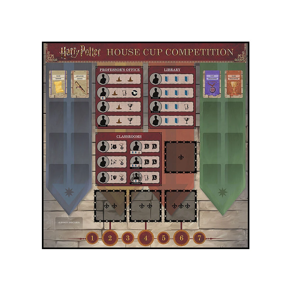 Harry Potter: House Cup Competition Jeu De Plateau - Édition anglaise