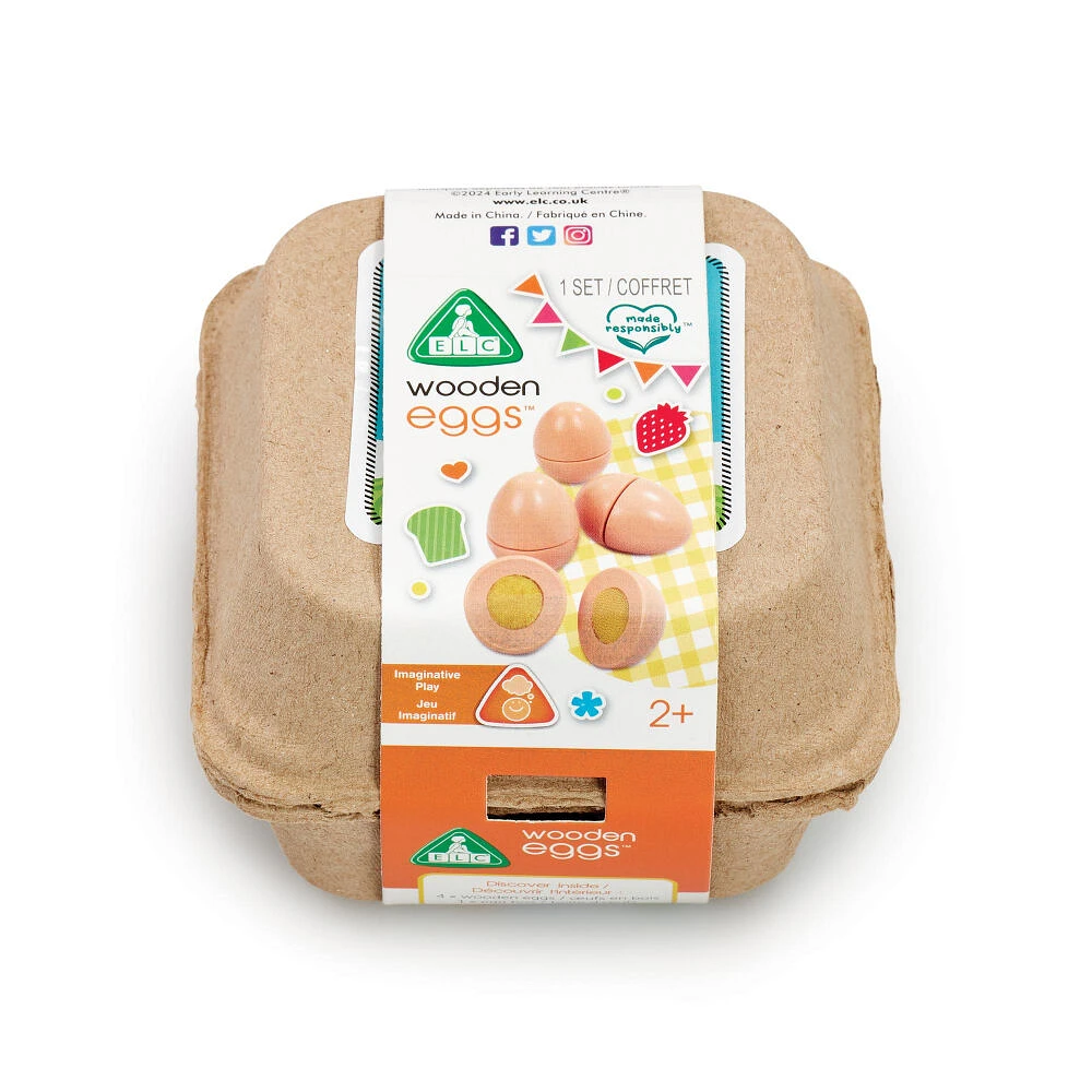 Early Learning Centre Wooden Eggs - R Exclusive