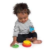 Stack & Teethe Multi-Textured Easy-to-Grasp 5-Piece Teether Toy Set