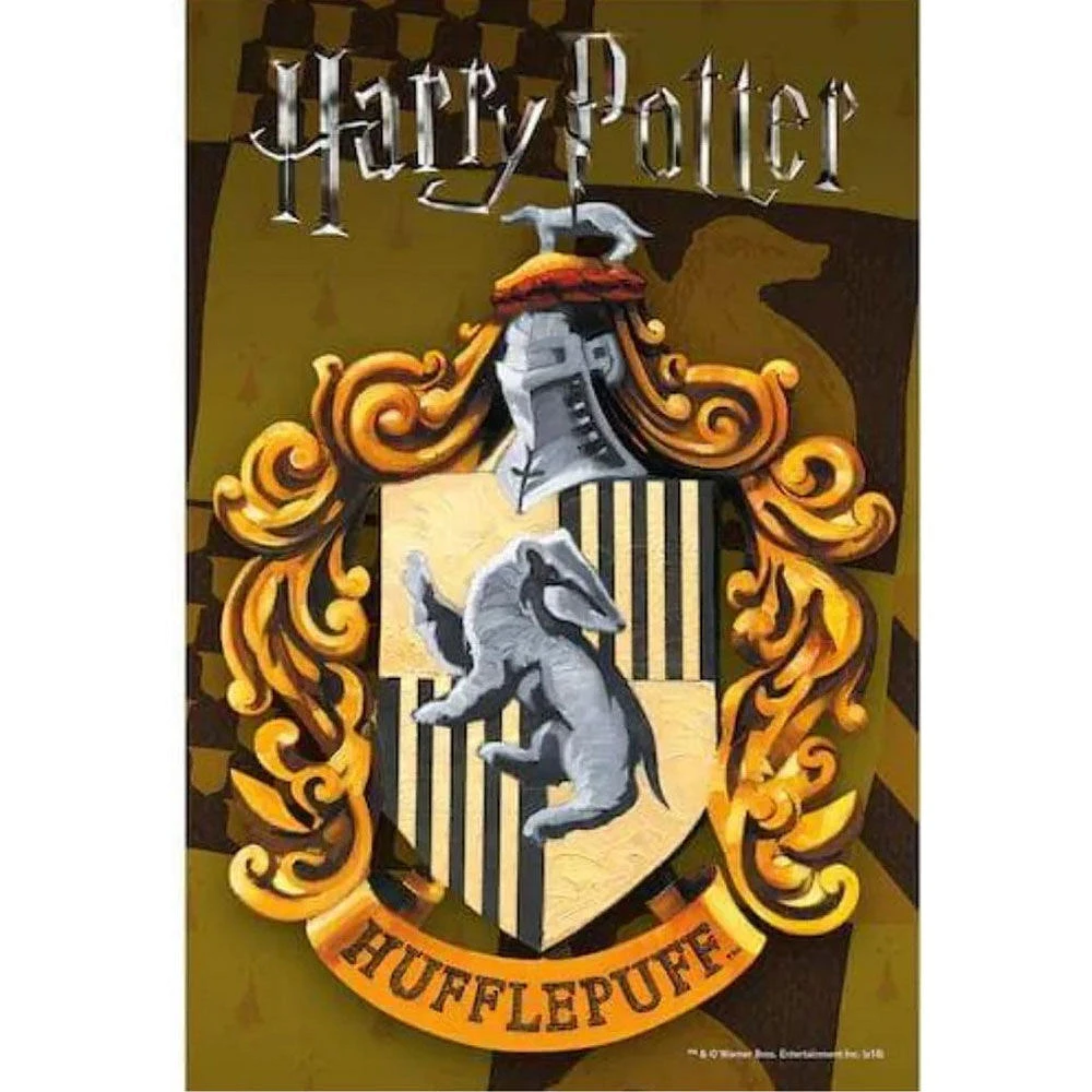 Aquarius Harry Potter - Puzzle Micro avec les Écussons des Maisons 150pc en Tube