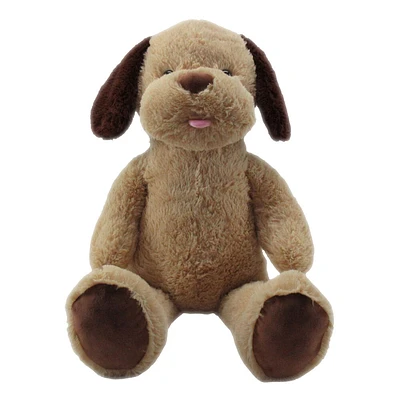 Goffa - le chien beige en peluche de 37 pouces
