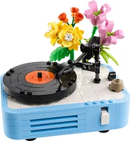 LEGO Creator 3en1 Le tourne-disque avec des fleurs, Ensemble musical, Se transforme en radio ou en microphone 31172