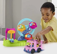 Fisher-Price Little People Carnival Playset with Ferris Wheel and Figures for Toddlers - R Exclusive