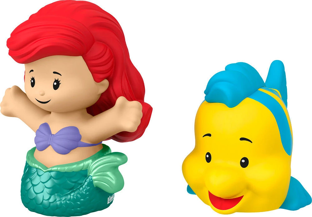 Little People Princesses Disney Coffret figurines Ariel et Polochon