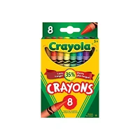 Crayola - Crayons de couleur - 8 ct